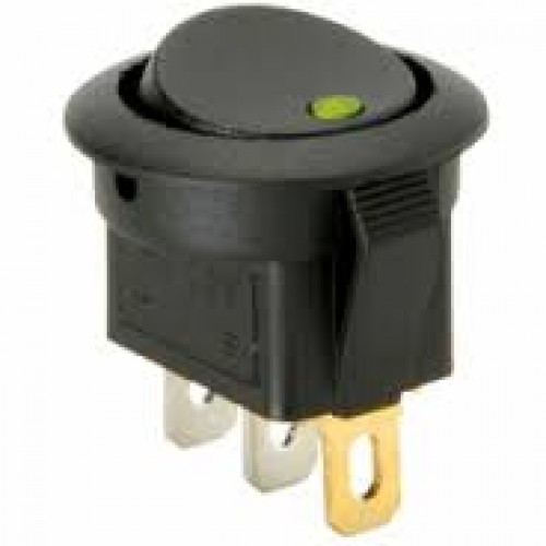 INTERRUTTORE 12V CON LED