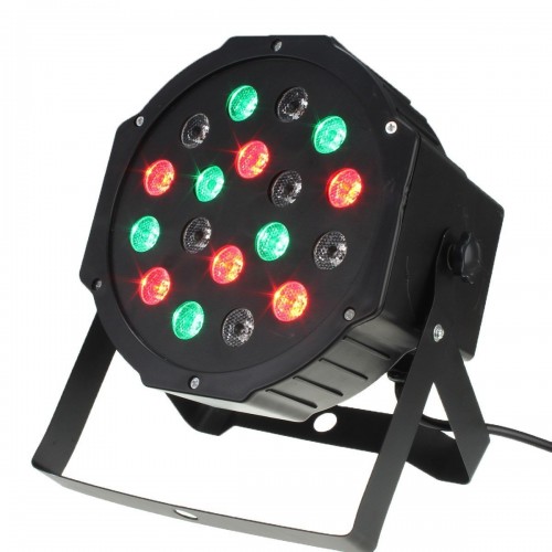 FARETTO DA PALCO 18 LED RGB PROGRAMMABILE