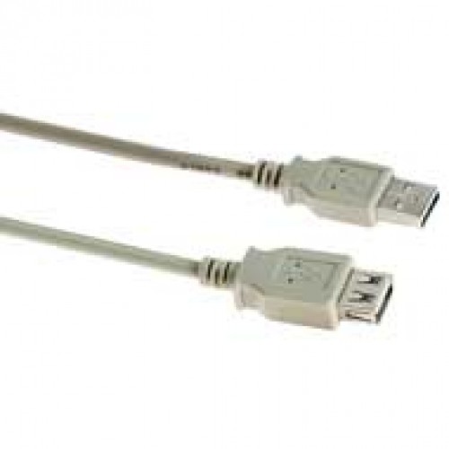 CAVO USB 1,5MT M/F A/A PROLUNGA GRIGIO